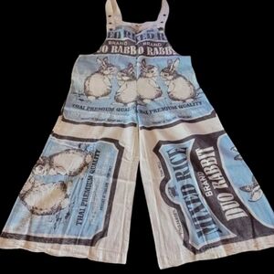 Vintage Inspired Rice Sack Bunny Jumper